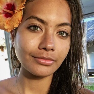 Vaimalama Chaves au naturel sur Instagram, le 26 novembre 2019
