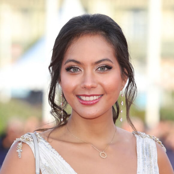 Vaimalama Chaves sur le tapis rouge avant la projection du documentaire 'Tout peut changer' pendant le 45ème festival du Cinéma Américain de Deauville le 10 Septembre 2019 à Deauville. © Denis Guignebourg / Bestimage