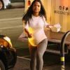 Exclusif - Christina Milian, enceinte, travaille dans son food truck 'Beignet Box', à Studio City, le 6 décembre 2019. 06/12/2019 - Los Angeles