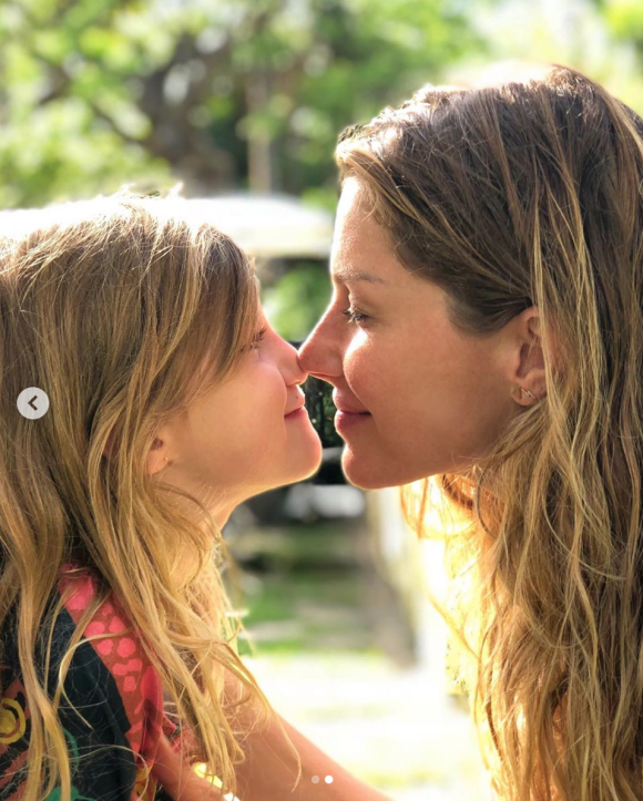 Gisele Bündchen et sa fille Vivian Lake. Décembre 2019.