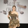 Camille Lou - Défilé du 23ème Salon du Chocolat à la Porte de Versailles à Paris. Le 27 octobre 2017 © Christophe Aubert via Bestimage