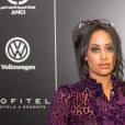 Exclusif - Le rappeur Gims (Maître Gims - Gandhi Djuna) et sa femme Demdem Djuna lors du photocall de la 14ème édition du Casa Fashion Show au Sofitel Casablanca Tour Blanche à Casablanca, Maroc, le 20 avril 2019. © Philippe Doignon/Bestimage