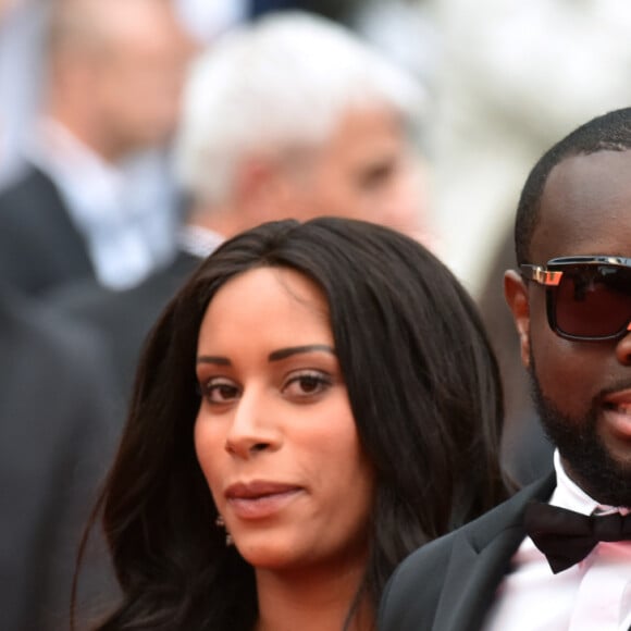 Maître Gims et sa femme DemDem - Montée des marches du film "The BFG" ("Le BGG Le Bon Gros Géant") lors du 69ème Festival International du Film de Cannes. Le 14 mai 2016. © Giancarlo Gorassini/Bestimage