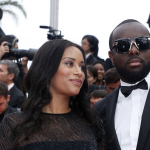 Maître Gims et sa femme DemDem - Montée des marches du film "The BFG" ("Le BGG Le Bon Gros Géant") lors du 69ème Festival International du Film de Cannes. Le 14 mai 2016. © Borde-Jacovides-Moreau/Bestimage