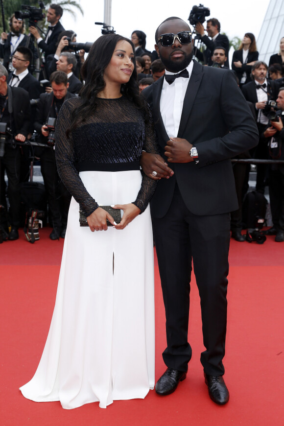 Maître Gims et sa femme DemDem - Montée des marches du film "The BFG" ("Le BGG Le Bon Gros Géant") lors du 69ème Festival International du Film de Cannes. Le 14 mai 2016. © Borde-Jacovides-Moreau/Bestimage