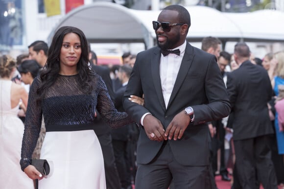 Maître Gims et sa femme DemDem - Montée des marches du film "The BFG" ("Le BGG Le Bon Gros Géant") lors du 69ème Festival International du Film de Cannes. Le 14 mai 2016. © Borde-Jacovides-Moreau/Bestimage