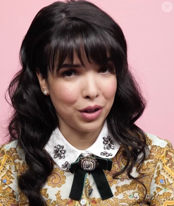 Indila, en interview exclusive pour Purepeople. Le 11 décembre 2019.