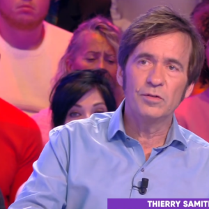Thierry Samitier présente sa compagne dans "Touche pas à mon poste", le 10 octobre 2019, sur C8