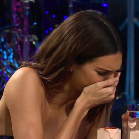Kendall Jenner et Harry Styles dans "Spill Your Guts Or Fill Your Guts" pour l'émission "The Late Late Show With James Corden". Décembre 2019. ©CBS / UK Backgrid via Bestimage