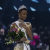 Zozibini Tunzi, Miss Afrique du Sud, a été sacrée Miss Univers 2019 à Atlanta, le 8 décembre 2019.
