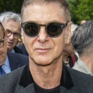 Etienne Daho - Inauguration de la promenade Jeanne Moreau à Paris le 6 juin 2019. © Pierre Perusseau/Bestimage