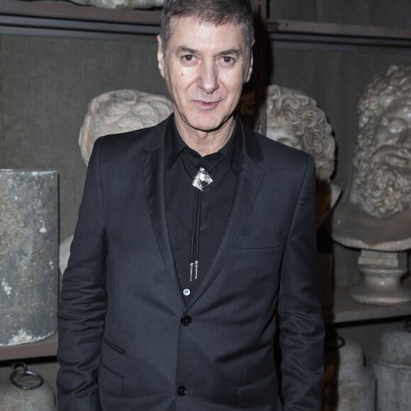 Etienne Daho lors de la présentation de la collection Chanel Métiers d'Art Paris-Rome aux studios Cinecitta à Rome, le 1er décembre 2015. © Olivier Borde/Bestimage