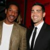 Orlando Jones et Jesse Metcalfe en septembre 2009 à New York à l'avant-première de Beyond a Reasonable Doubt.