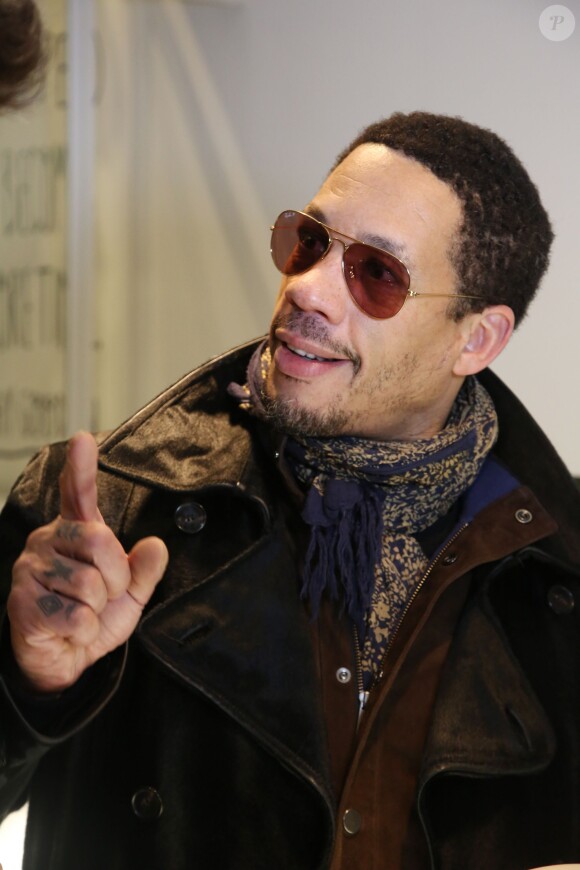 JoeyStarr à Paris, le 16 février 2015.