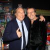 Franck Couécou et Jean-Luc Reichmann assistent à la soirée de Noël en faveur des enfants de l'hôpital Necker, au VIP Room. Paris, le 16 décembre 2019. © Philippe Baldini/Bestimage
