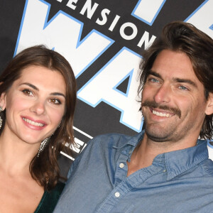 Camille Lacourt et sa compagne Alice Detollenaere (Miss Bourgogne 2010) - Avant-première du film "Star Wars : L'ascension de Skywalker" au cinéma Le Grand Rex à Paris, le 17 décembre 2019. © Coadic Guirec/Bestimage