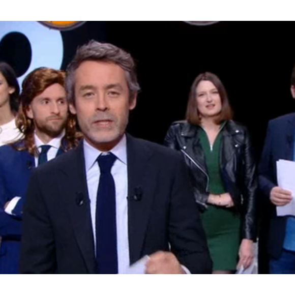 Yann Barthès dans l'émission "Quotidien", sur TMC. Janvier 2019.