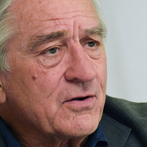 Robert De Niro à la conférence de presse du film "The Irishman" à l'hôtel Four Season de Los Angeles. Le 25 octobre 2019. @Yoram Kahana/Shooting Star/SPUS/ABACAPRESS.COM