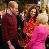 Kate Middleton et le prince William dans l'émission "A Berry Royal Christmas" diffusé sur BBC One le 16 décembre 2019.