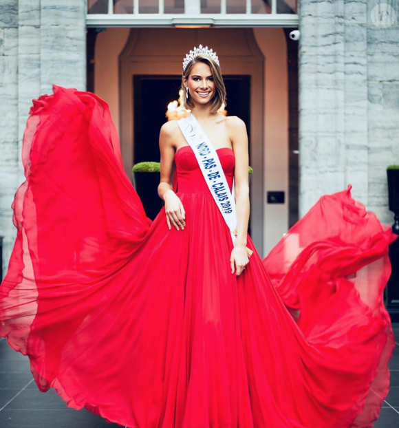 Florentine Somers, Miss Nord-Pas-de-Calais sur Instagram le 14 décembre 2019.