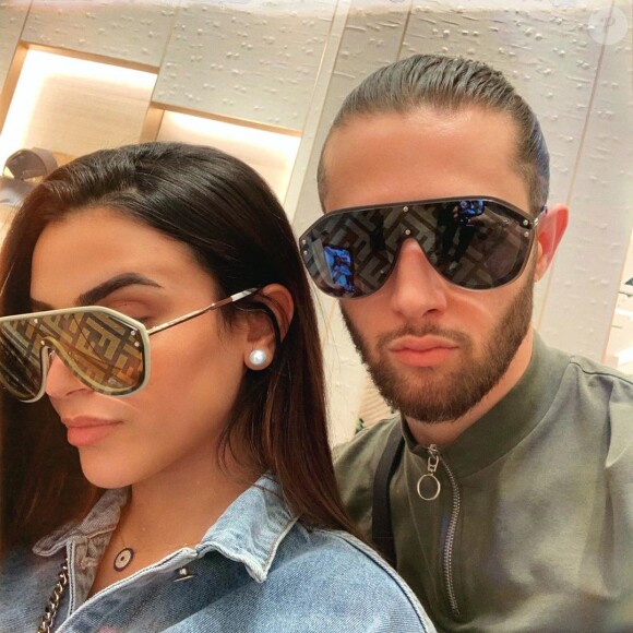 Camélia Benattia et Tarek posent sur Instagram, le 12 septembre 2019