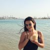 Camélia Benattia en maillot de bain sur Instagram, à Dubaî, le 18 janvier 2019