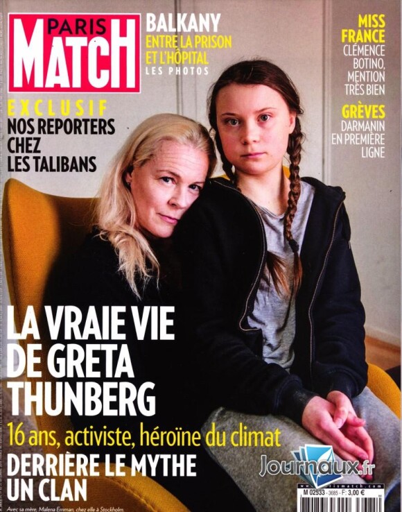 Couverture de "Paris Match", numéro du 19 décembre 2019.