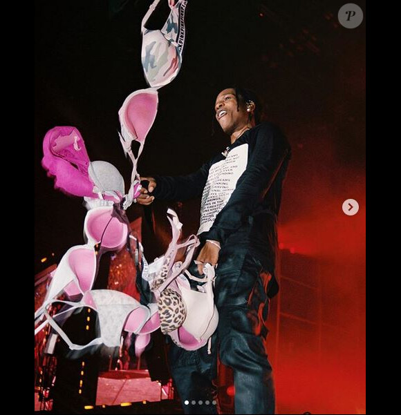 A$AP Rocky en concert. Octobre 2019.