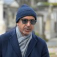 Abderrahmane Sissako - Arrivées aux obsèques de Anna Karina en la chapelle de l'Est au cimetière du Père Lachaise à Paris. Le 21 décembre 2019