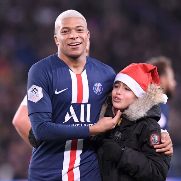 Kylian Mbappé lors du match de Ligue 1 Conforama Paris Saint-Germain - Amiens SC au Parc des Princes. Paris, le 21 décembre 2019.