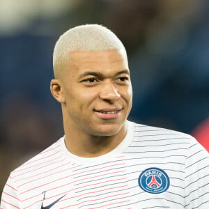 Kylian Mbappé lors du match de Ligue 1 Conforama Paris Saint-Germain - Amiens SC au Parc des Princes. Paris, le 21 décembre 2019.