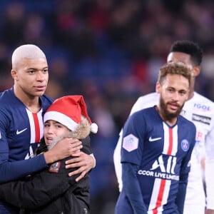 Kylian Mbappé lors du match de Ligue 1 Conforama Paris Saint-Germain - Amiens SC au Parc des Princes. Paris, le 21 décembre 2019.