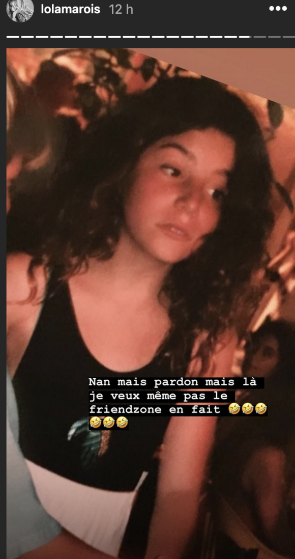 Lola Marois dévoile une photo d'elle enfant - Instagram, 22 décembre 2019