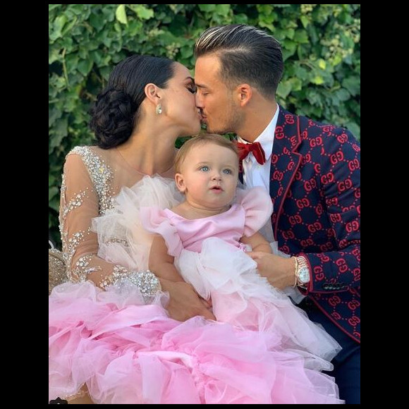 Jazz, Laurent et Chelsea à leur mariage à Cannes - Instagram, 10 octobre 2018
