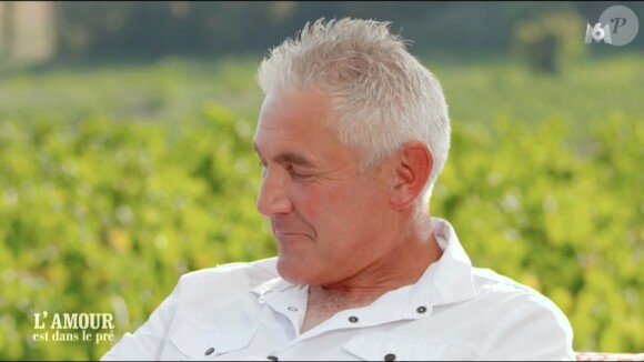 Jean-Michel et Christine lors du bilan de "L'amour est dans le pré 2019" sur M6. Le 2 décembre 2019.