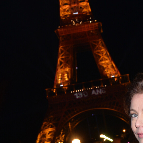 Exclusif - Isabelle Boulay - Backstage du concert anniversaire des 130 ans de la Tour Eiffel à Paris, qui sera diffusé le 26 octobre sur France 2. Le 2 octobre 2019. © Perusseau-Veeren/ Bestimage