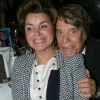 Bernard Tapie et sa femme Dominique - Michou fête ses 85 ans et les 60 ans de son cabaret à Paris le 20 juin 2016.