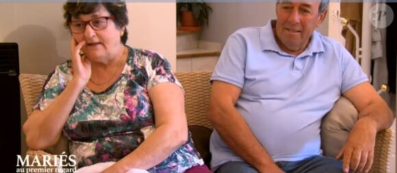 Romain et Delphine dans "Mariés au premier regard 2020", le 6 janvier, sur M6