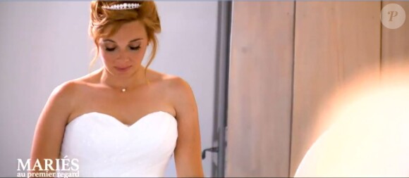 Mariage de Romain et Delphine dans "Mariés au premier regard 2020", le 6 janvier, sur M6