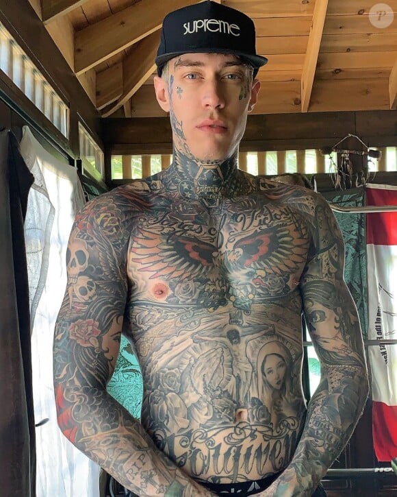 Trace Cyrus, le frère de Miley, sur Instagram.