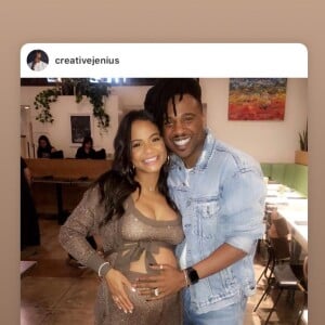 La Baby Shower de Christina Milian le 4 janvier 2020.