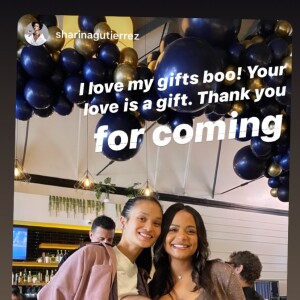 La Baby Shower de Christina Milian le 4 janvier 2020.