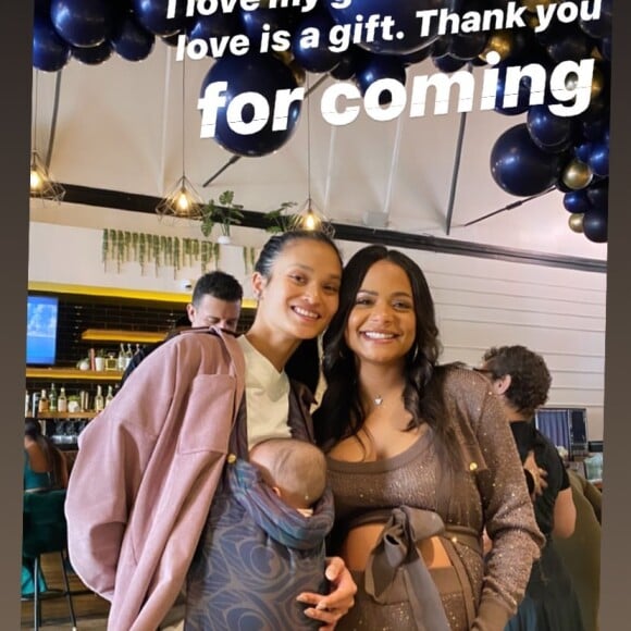 La Baby Shower de Christina Milian le 4 janvier 2020.