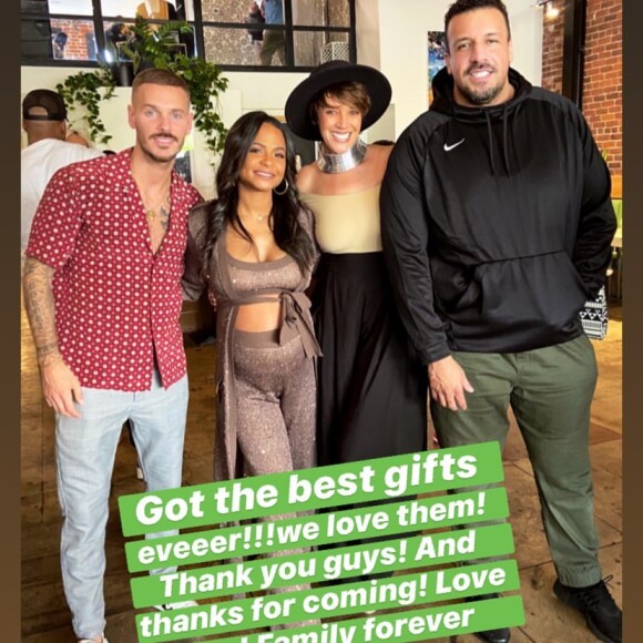 La Baby Shower de Christina Milian le 4 janvier 2020.