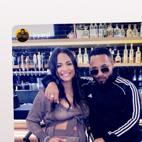 La Baby Shower de Christina Milian le 4 janvier 2020.