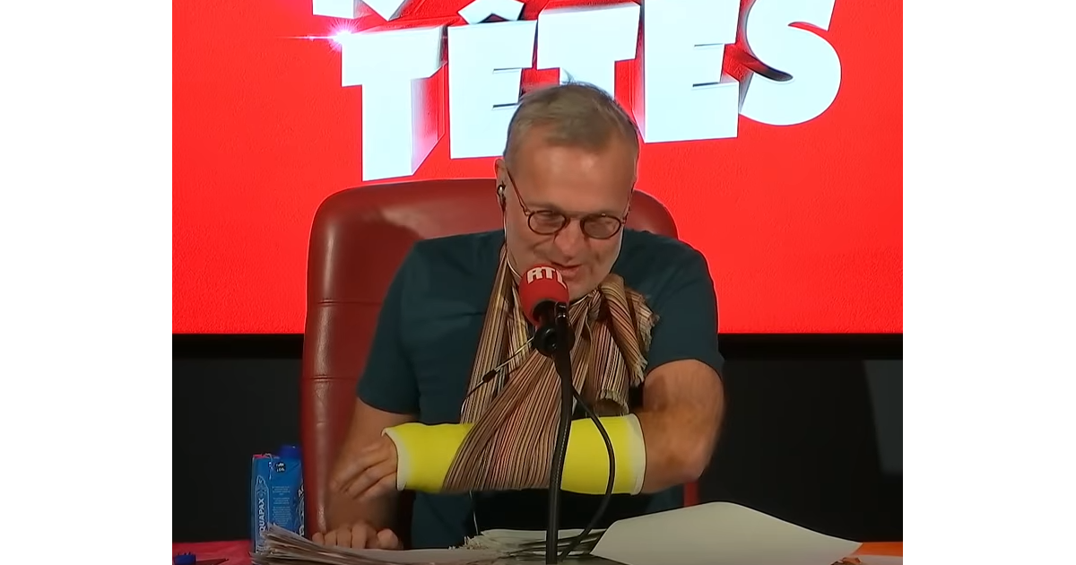 Laurent Ruquier dans les Grosses Têtes, le 4 novembre 2019 Purepeople