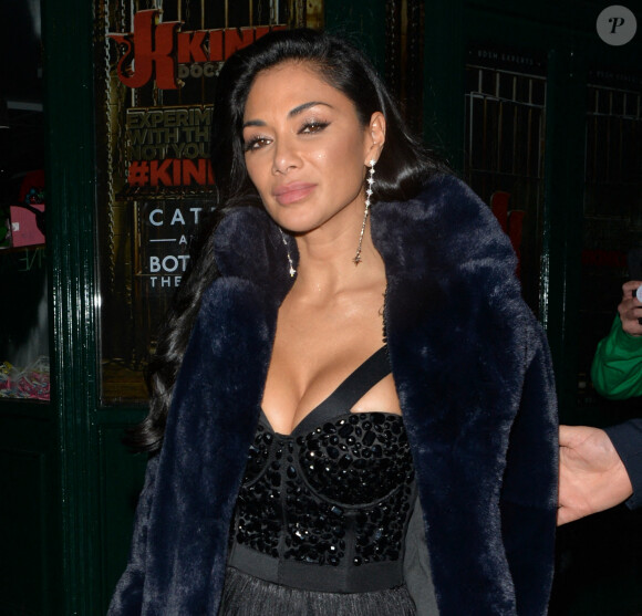 Nicole Scherzinger quitte le Boulevard theatre de Londres. Le 8 décembre 2019. @Palace Lee/Splash News/ABACAPRESS.COM