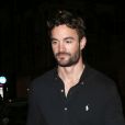 Thom Evans - Nicole Scherzinger passe la soirée au "Freedom Bar" jusqu'à quatre heures du matin. Sur place, Nicole Scherzinger a fait la fête avec Thom Evans et E. Weymouth à Londres, le 9 décembre 2019.