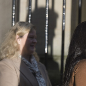 Le prince Harry, duc de Sussex, et Meghan Markle, duchesse de Sussex, en visite à la Canada House à Londres, Royaume Uni, le 7 janvier 2020.