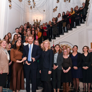 Le prince Harry, duc de Sussex, et Meghan Markle, duchesse de Sussex, en visite à la Canada House à Londres, Royaume Uni, le 7 janvier 2020.